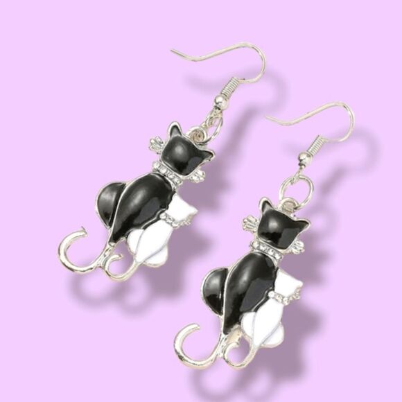 Cat Earrings   - Picture 1 of 5